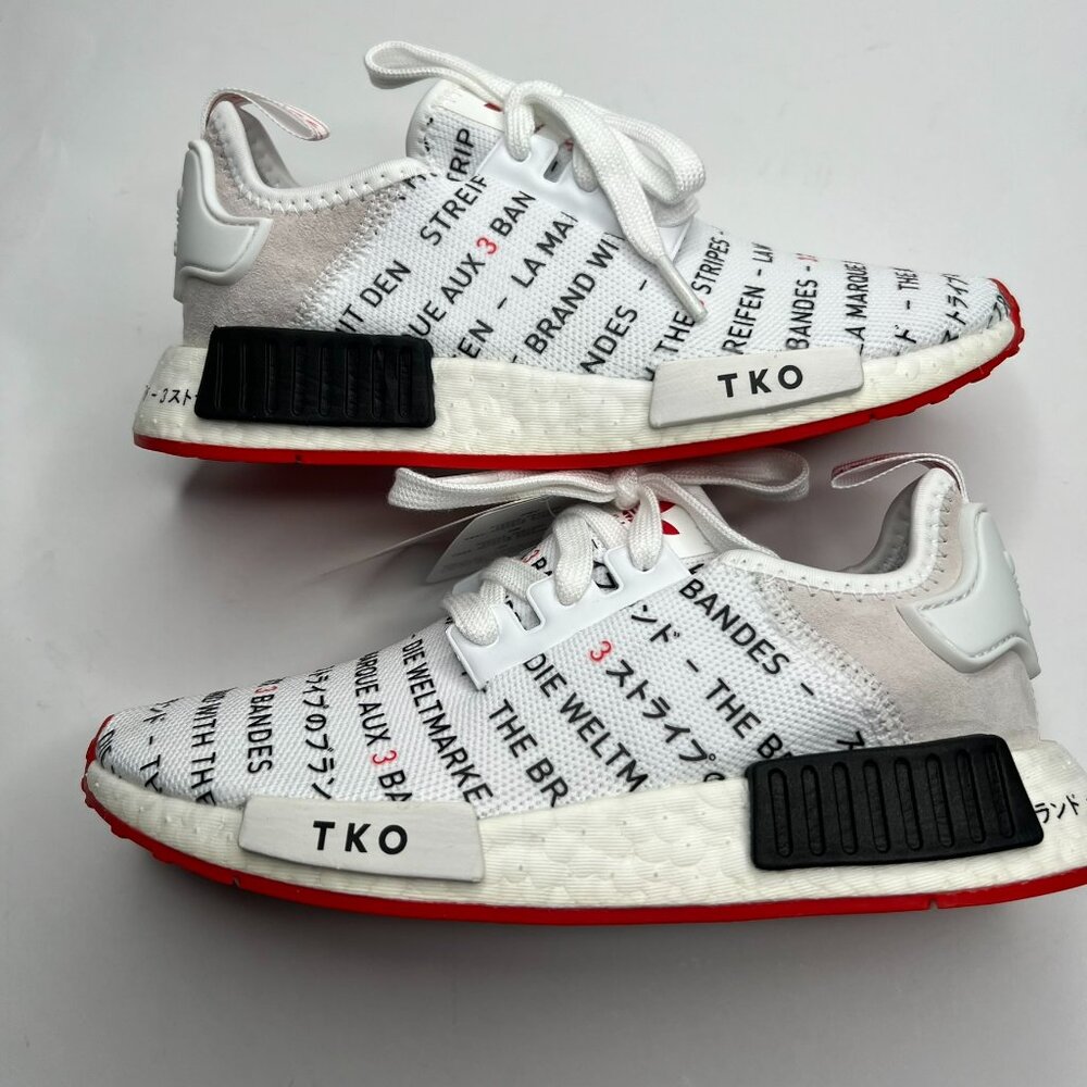 adidas NMD R1 Tokyo White (GS) Size 4 EH3201